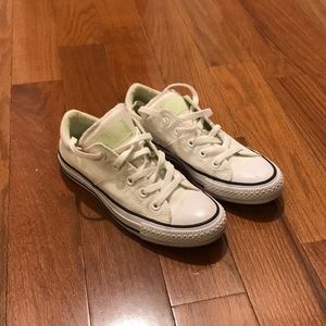 Converse Sneakers- Light Green and White/Canvas
